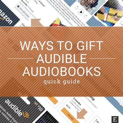 can you gift books on audible: Exploring the Nuances of Audiobook Gifting and Sharing