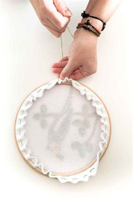 how to frame embroidery