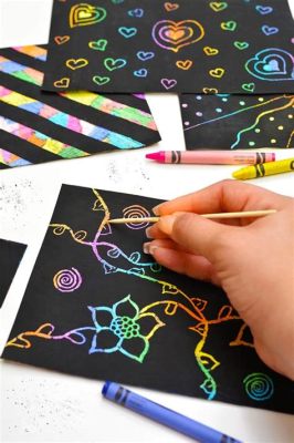 how to make your own scratch art and why it's a great way to express creativity through tactile media