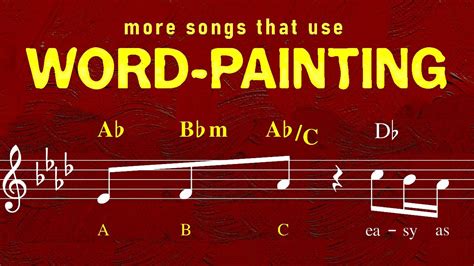 word painting definition music How does the interplay between words and music influence our emotional responses and memory retention?